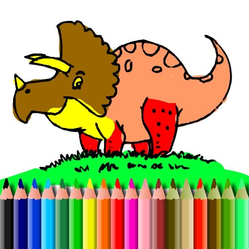 BTS Dinosaur Coloring Book